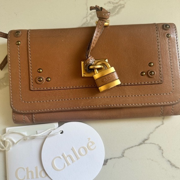 Chloe Paddington Leather Wallet - Picture 3 of 7